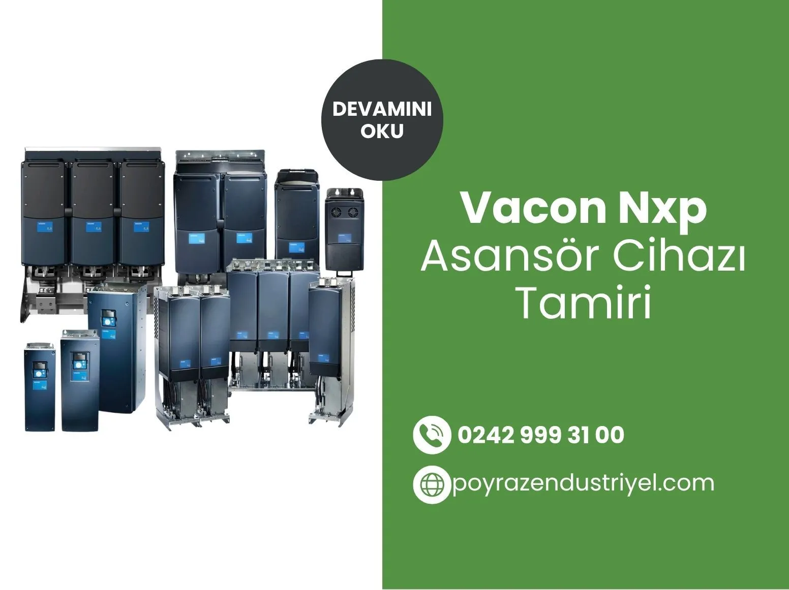 Vacon Nxp Asansör Cihazı Tamiri